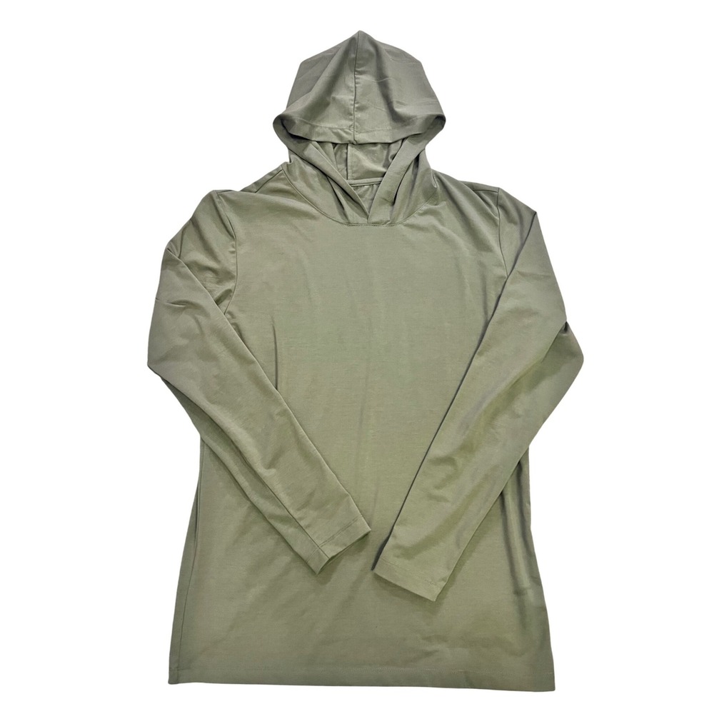Porter and Ash The Hoodie Olive Green‎ Long Sleeve Hooded Pullover Mens M